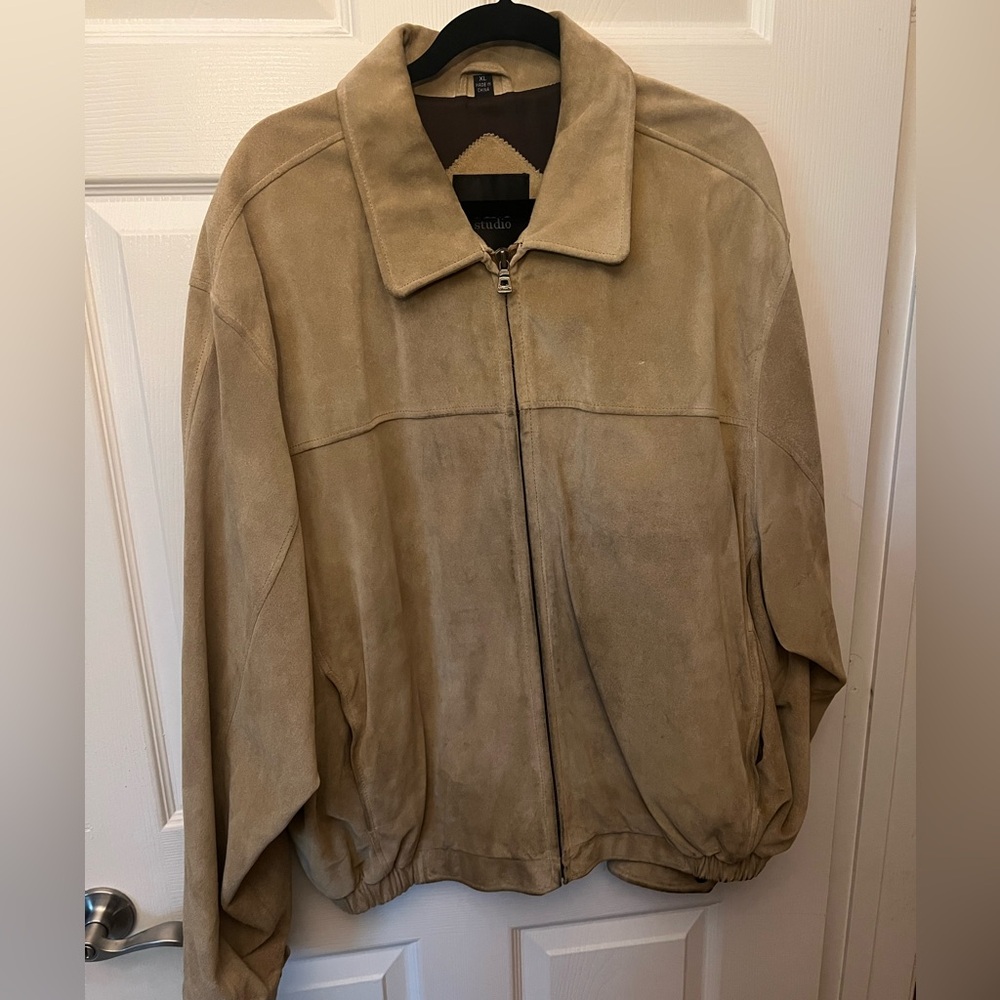AM Studio  Men’s Leather Suede Jacket